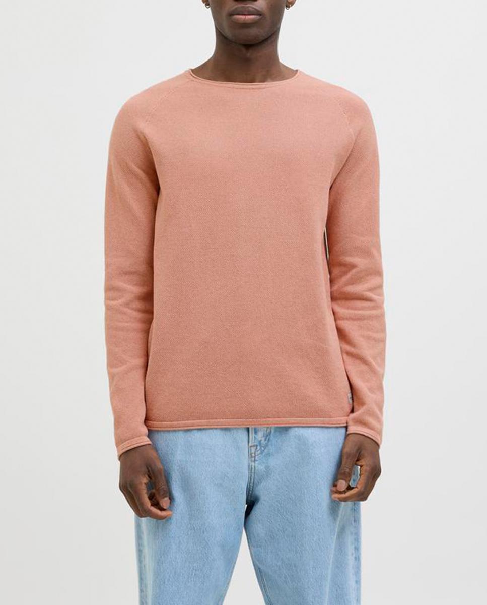 Imagen 0 de Jersey de hombre gris con cuello caja