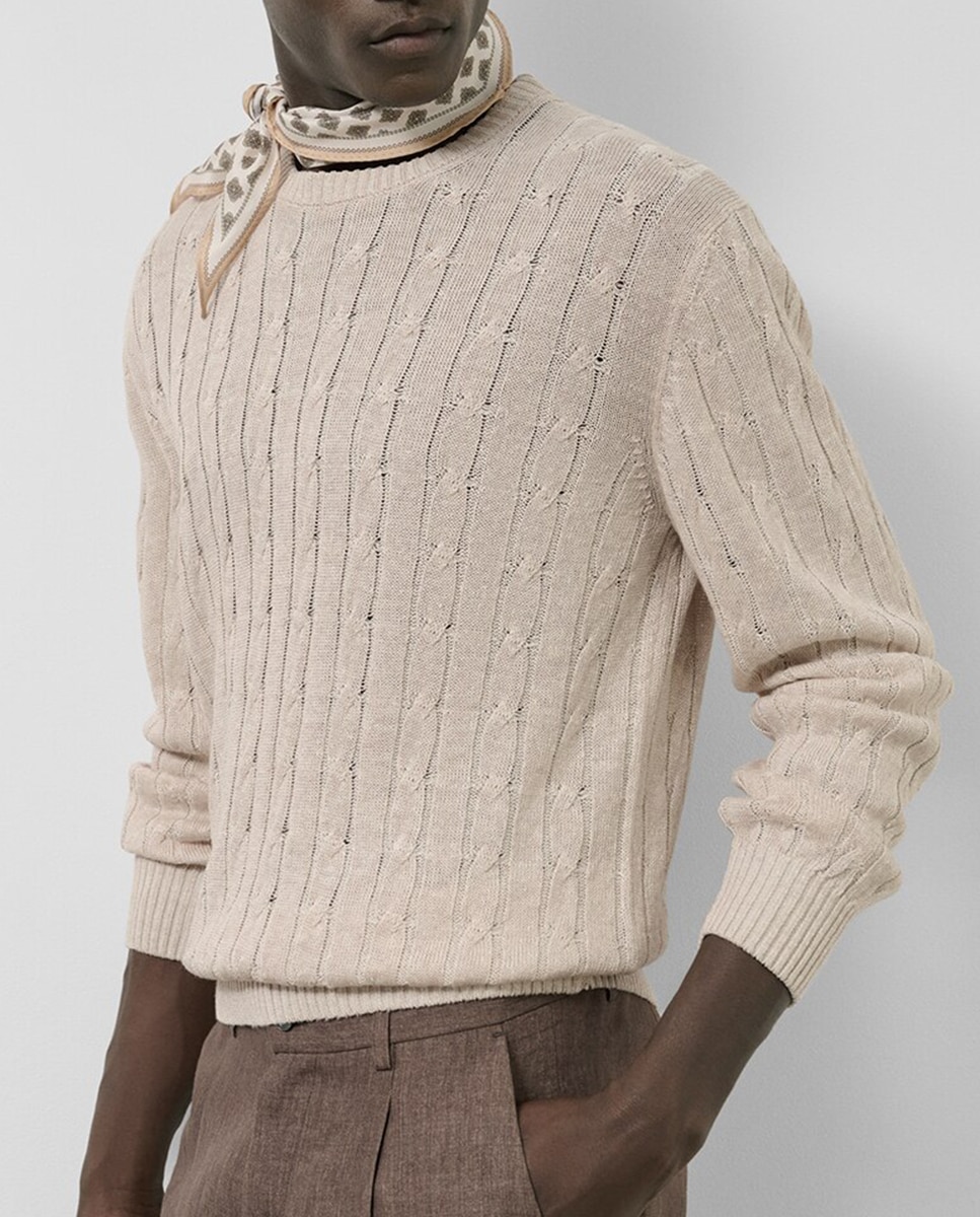 Imagen 0 de Jersey de hombre ochos cuello redondo