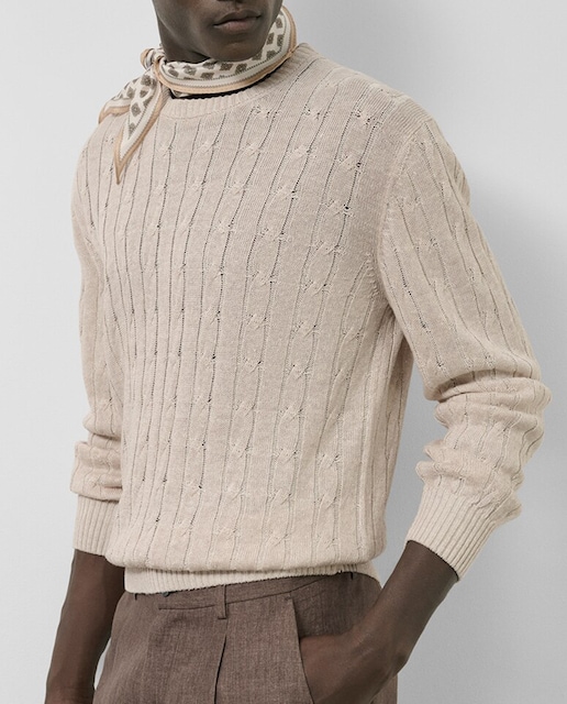 Imagen 0 de Jersey de hombre ochos cuello redondo