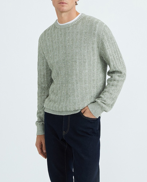Imagen 0 de Jersey de hombre ochos cuello redondo