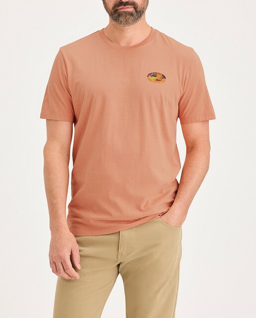 Imagen 0 de Camiseta de hombre de manga corta, slim fit.