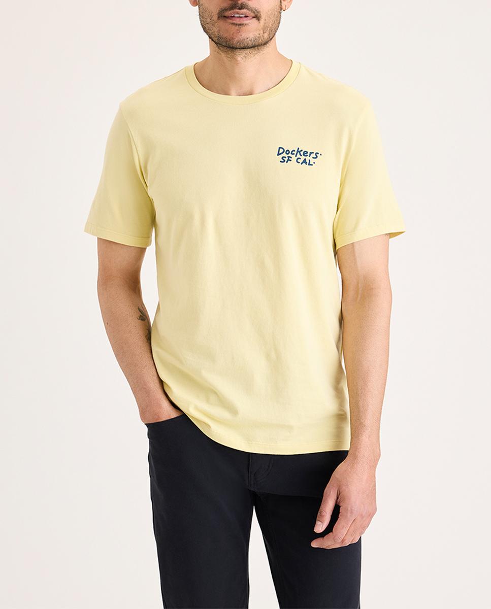 Imagen 0 de Camiseta de hombre de manga corta, slim fit.