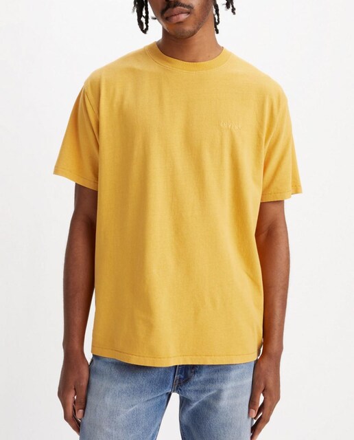 Imagen 0 de Camiseta de hombre de manga corta con cuello redondo