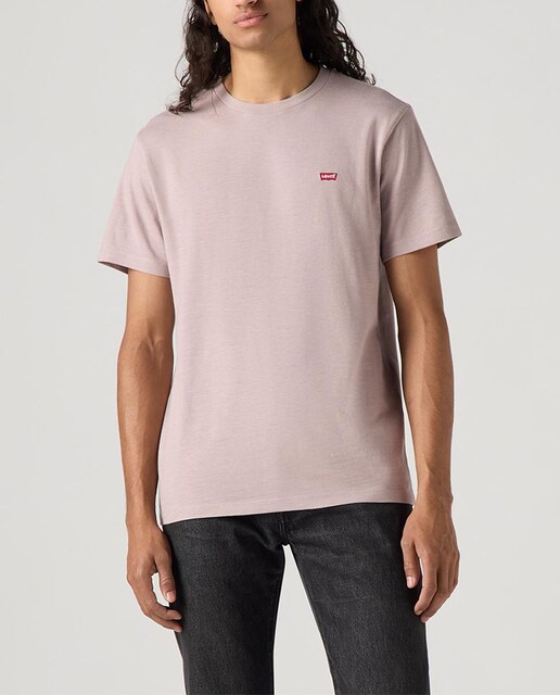 Imagen 0 de Camiseta de hombre de manga corta con cuello redondo