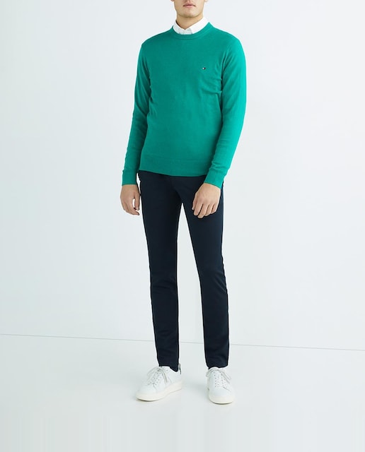 Imagen 0 de Jersey de hombre liso con cuello redondo