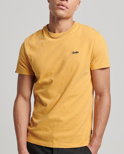 Imagen 0 de Camiseta de hombre de algodón orgánico con micrologotipo Essential