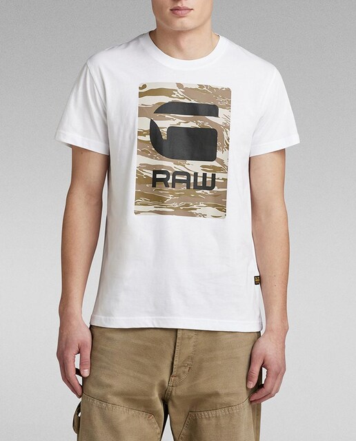 Imagen 0 de Camiseta Box Graphic de hombre