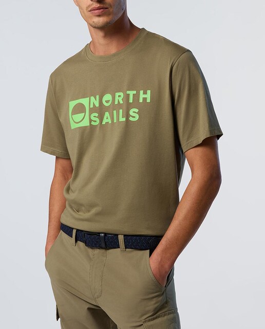 Imagen 0 de Camiseta de hombre cuello redondo  y manga corta