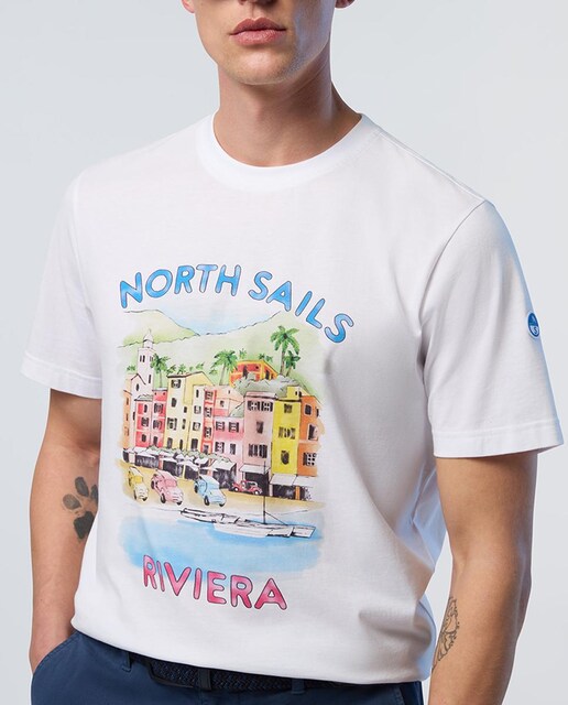 Imagen 0 de Camiseta de hombre cuello redondo  y manga corta