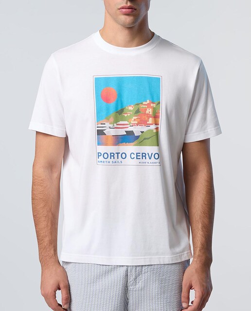 Imagen 0 de Camiseta de hombre cuello redondo  y manga corta
