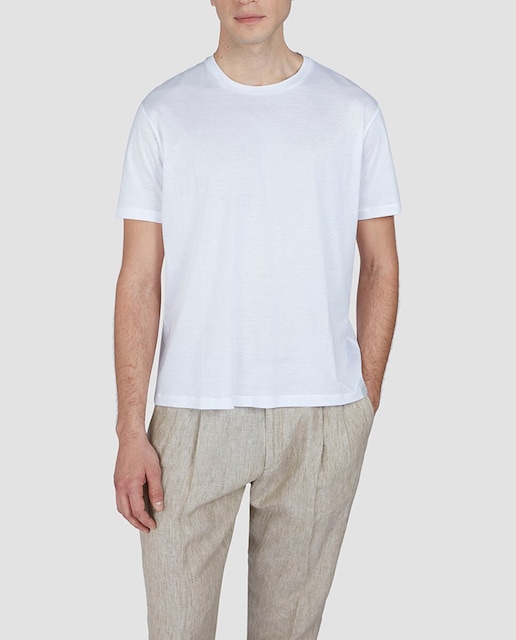 Imagen 0 de Camiseta de hombre manga corta riviera lino interior