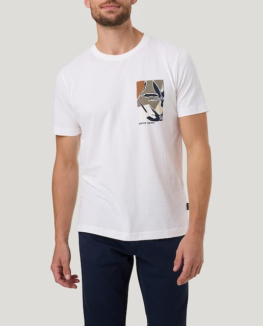 Imagen 0 de Camiseta de hombre en algodón y con diseño en el pecho