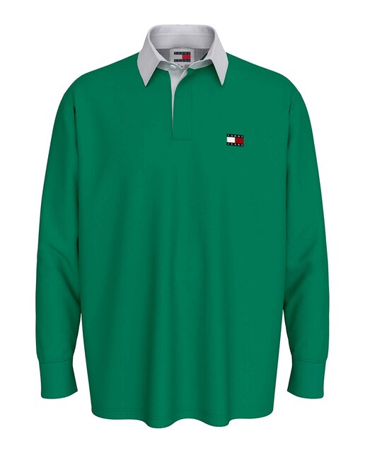 Imagen 0 de Polo de hombre estilo rugby de manga larga