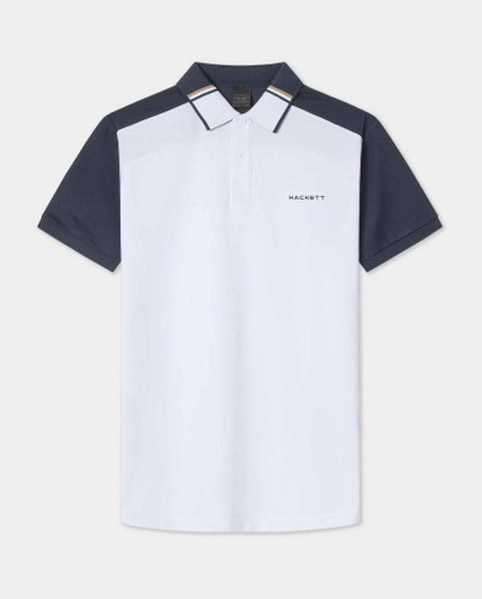 Imagen 0 de Polo Color Block Manga Corta Fit Clásico