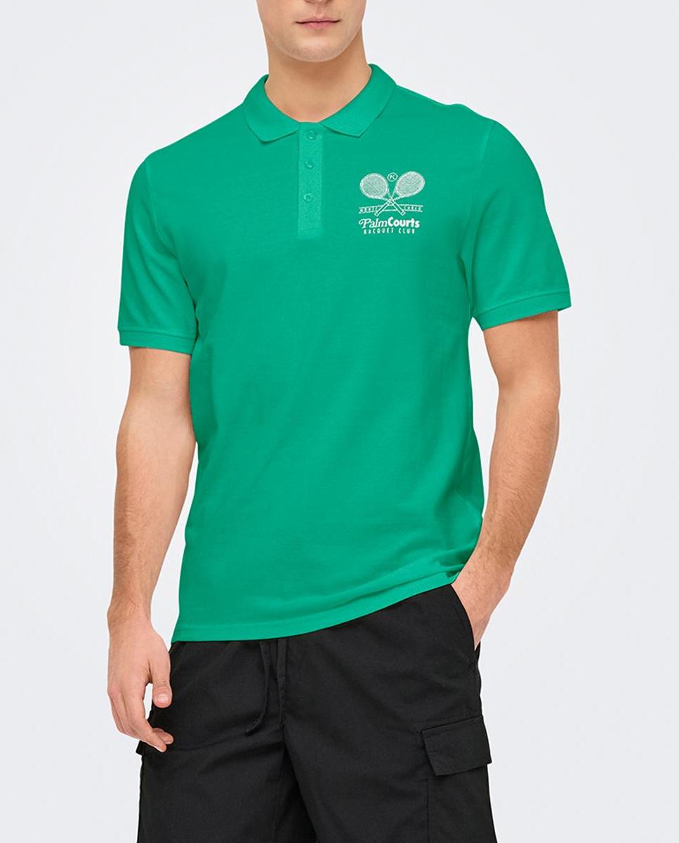 Imagen 0 de Polo de hombre Regular fit 100% algodón