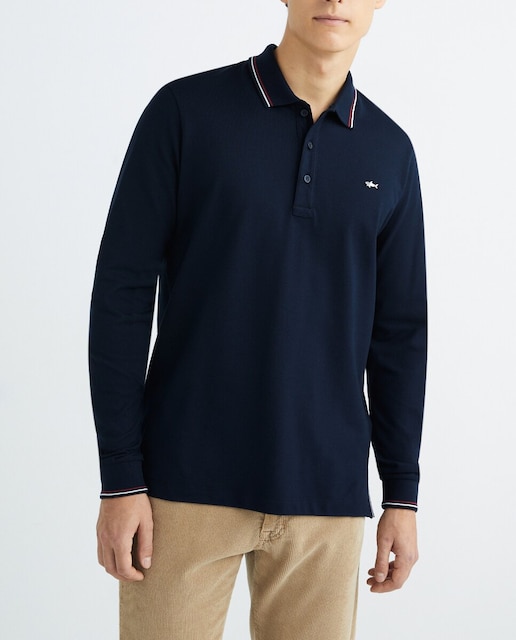 Imagen 0 de Polo de hombre logo metálico