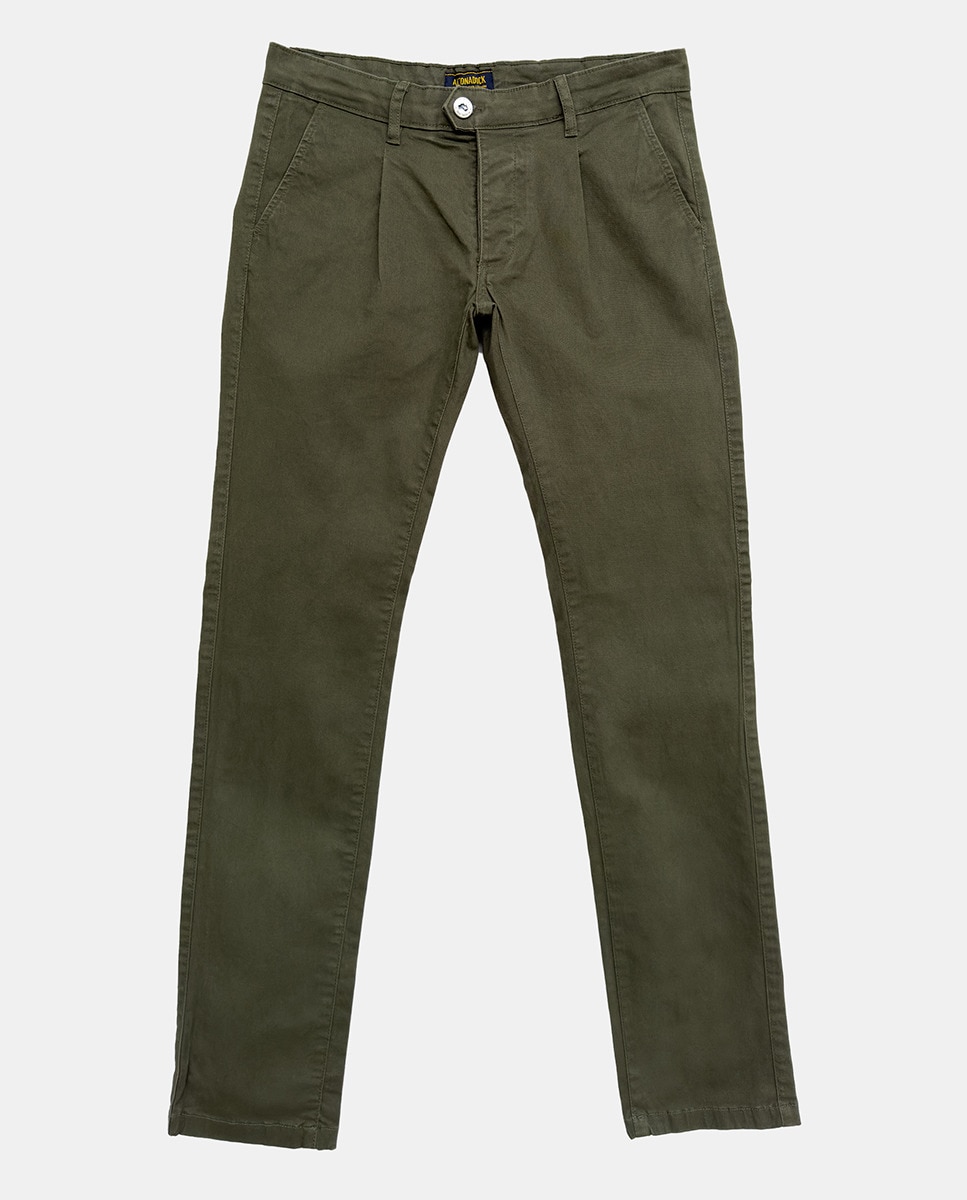 Imagen 0 de Pantalon de hombre, chino con pinzas.