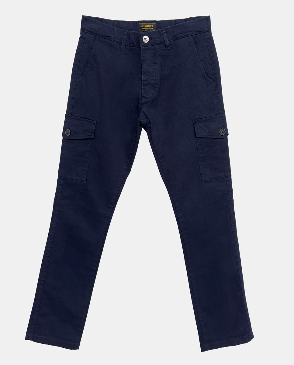 Imagen 0 de Pantalon de hombre, cargo con bolsillos laterales.