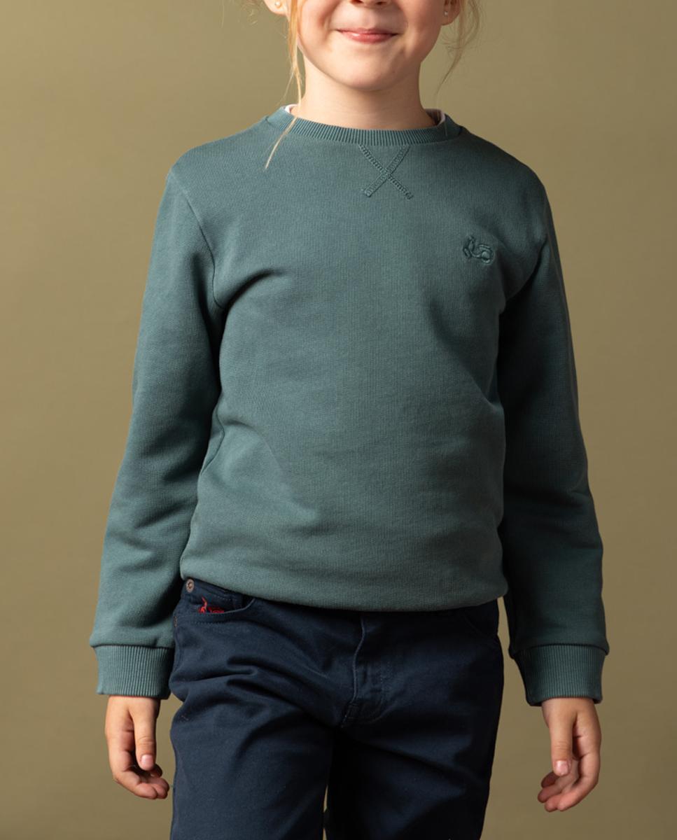 Imagen 0 de Sudadera niño classic verde botella