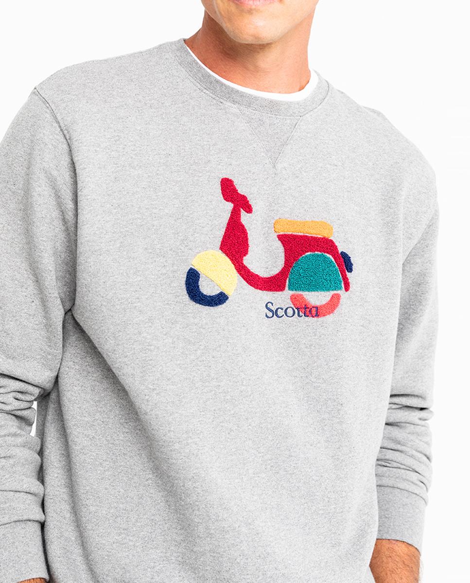 Imagen 0 de Sudadera logo gris