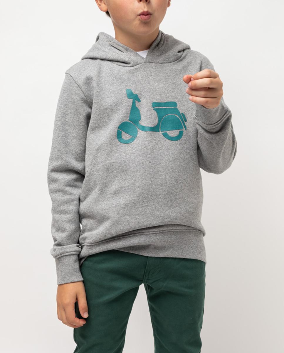 Imagen 0 de Sudadera niño hoodie gris vigore