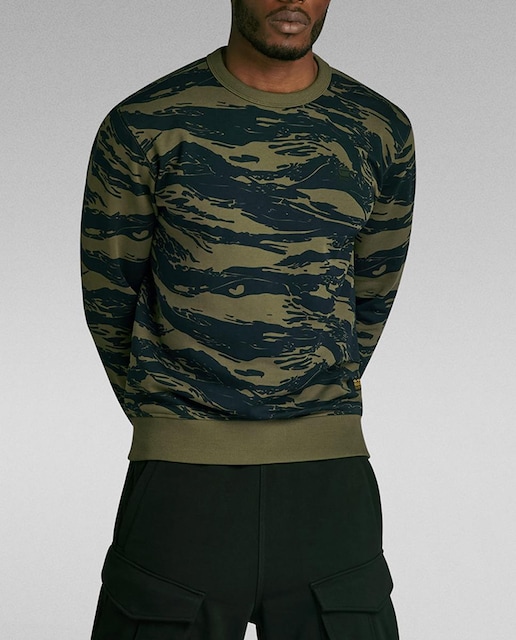 Imagen 0 de Sudadera Tiger Camo de hombre