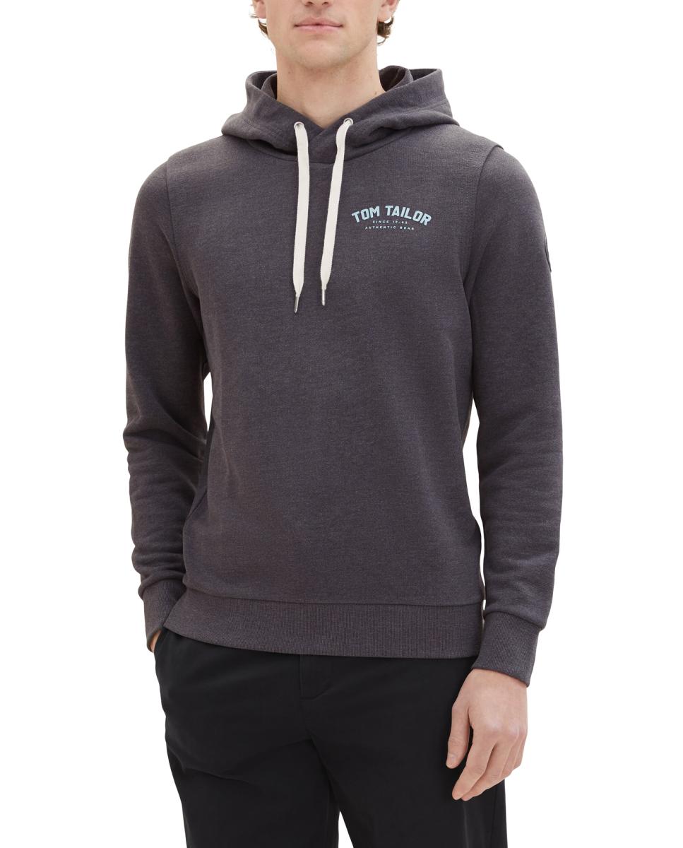 Imagen 0 de Sudadera de hombre con capucha y estampado pequeño