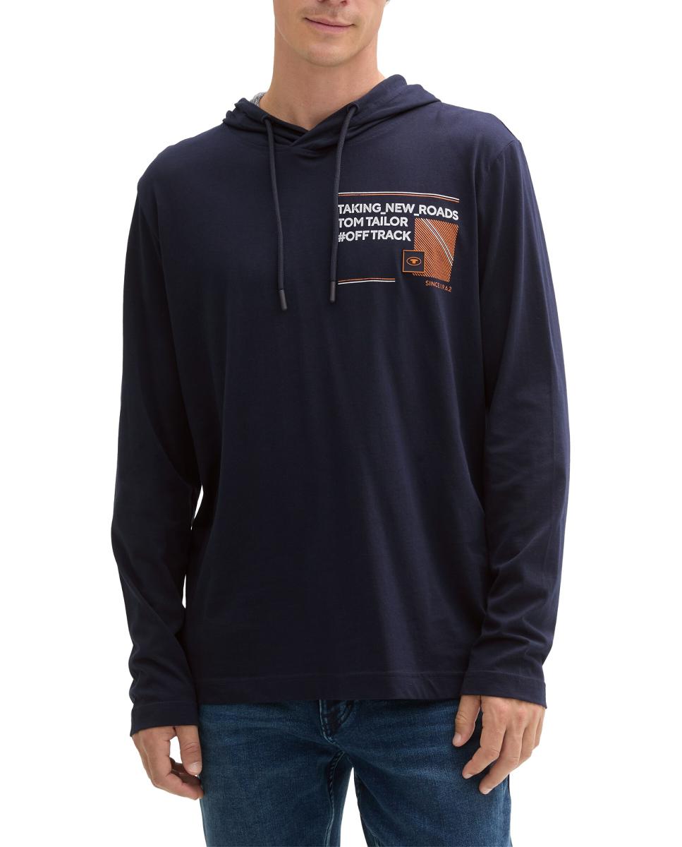 Imagen 0 de Sudadera de hombre con capucha y manga larga