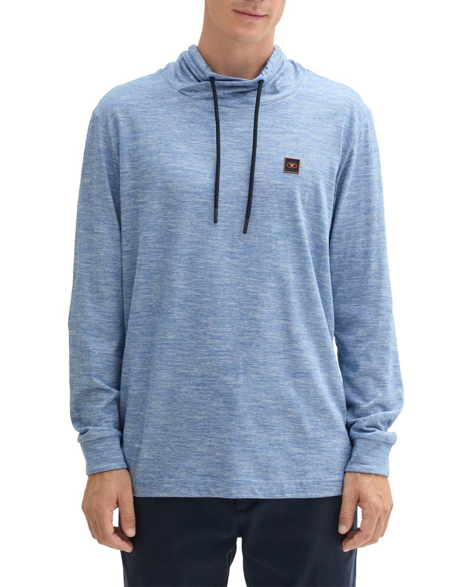 Imagen 0 de Sudadera de hombre microestampado y manga larga