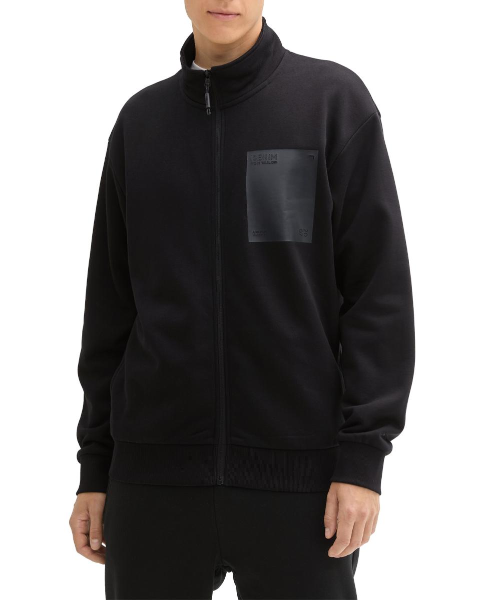 Imagen 0 de Sudadera de hombre con cierre con estampado grande trasero