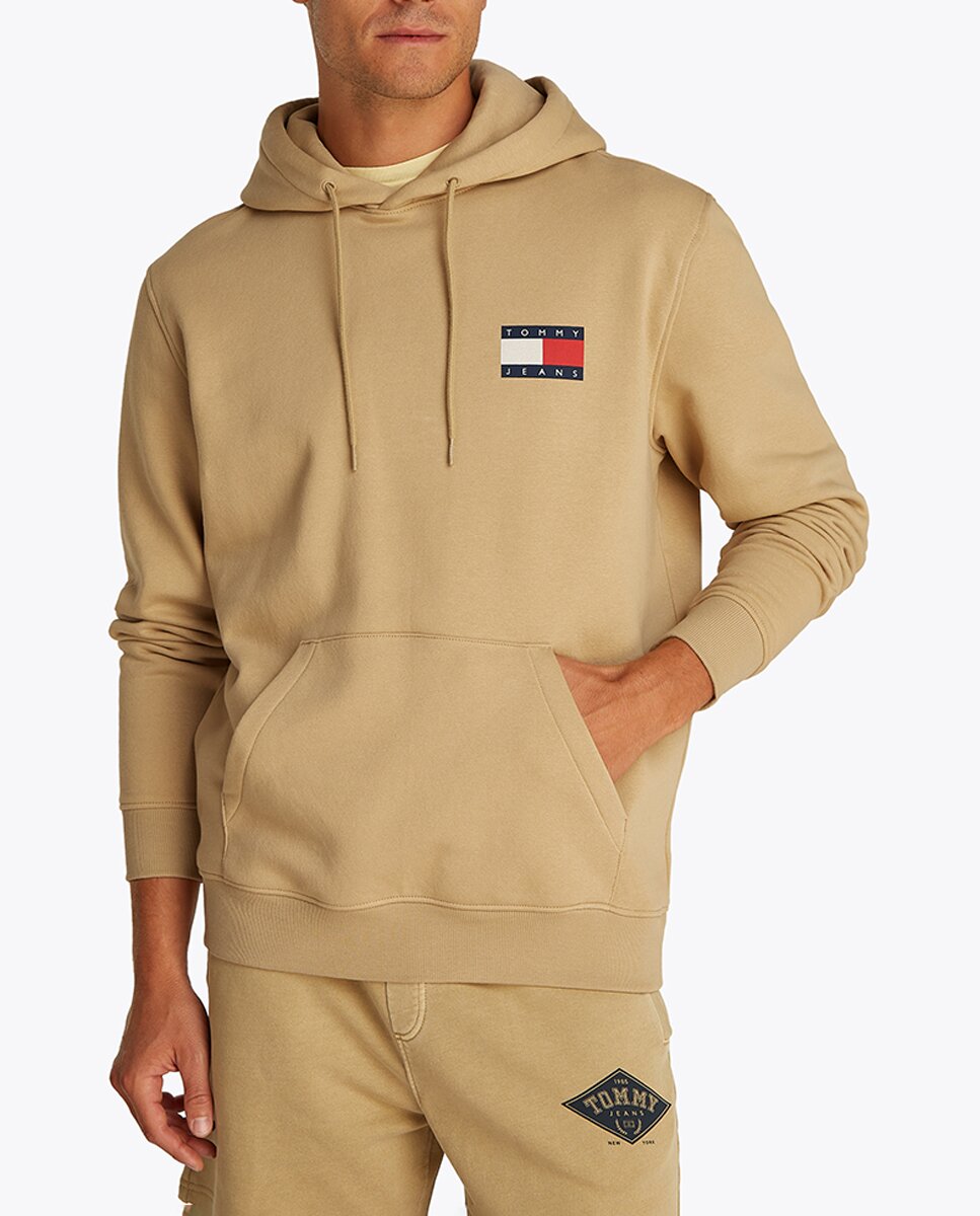 Imagen 0 de Sudadera de hombre con capucha y fit regular