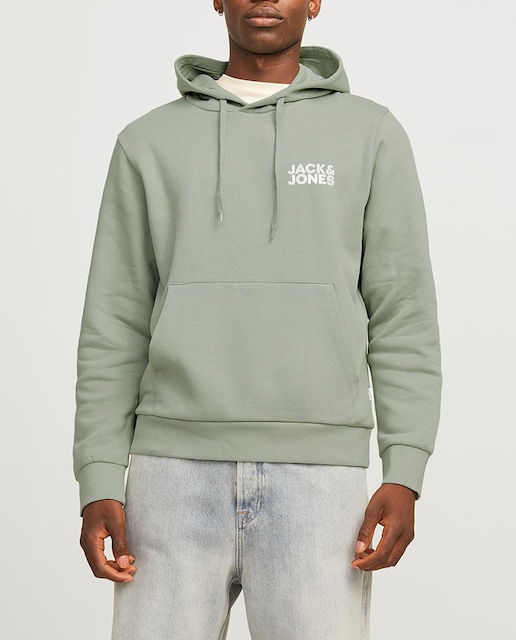 Imagen 0 de Sudadera de hombre azul con capucha