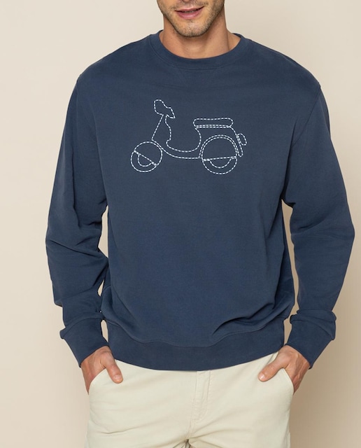 Imagen 0 de Sudadera de hombre logo stitch