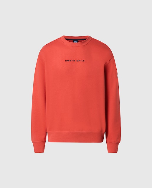 Imagen 0 de Sudadera de hombre algodón orgánico cuello redondo