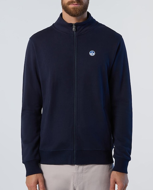 Imagen 0 de Sudadera de hombre algodón orgánico con cremallera