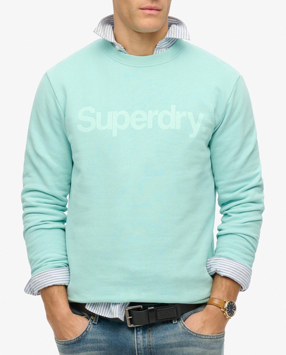 Imagen 0 de Sudadera de hombre cuello redondo core logo city