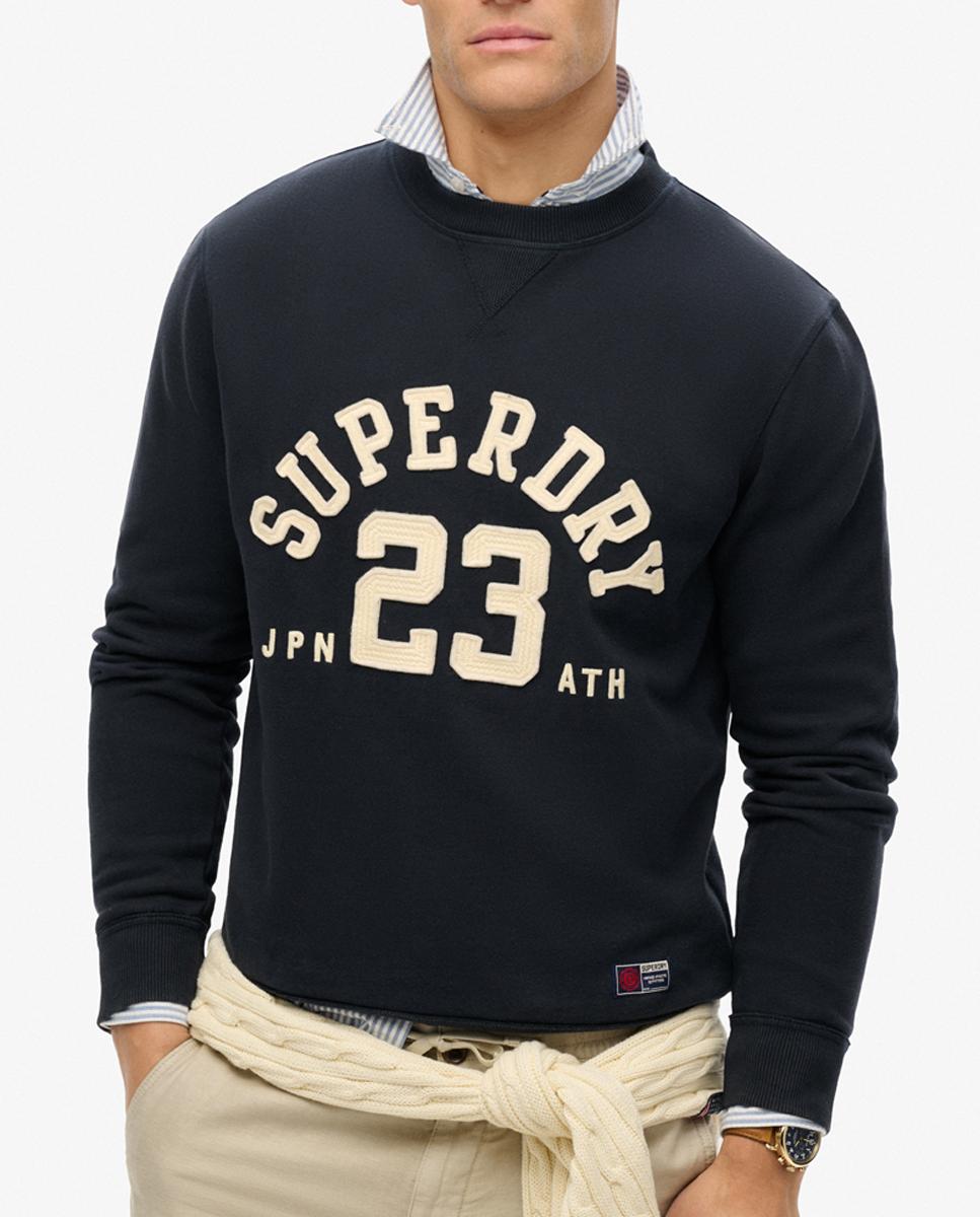 Imagen 0 de Sudadera de hombre vintage athletic en cuello redondo