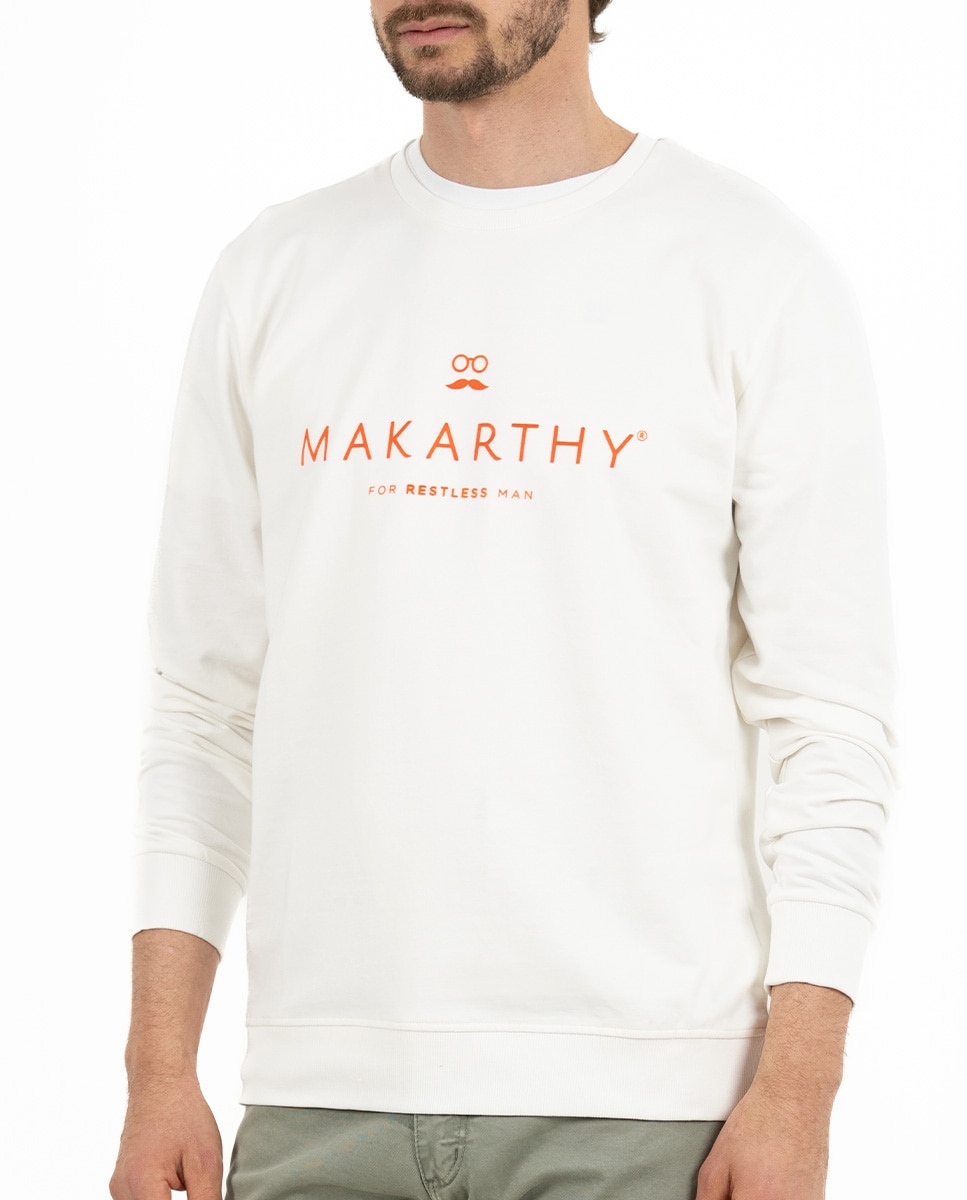 Imagen 0 de Sudadera cuello caja de hombre con manga larga