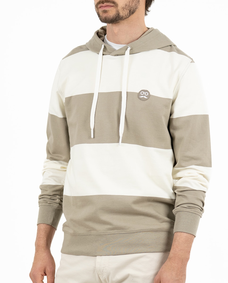 Imagen 0 de Sudadera cuello caja de hombre con manga larga