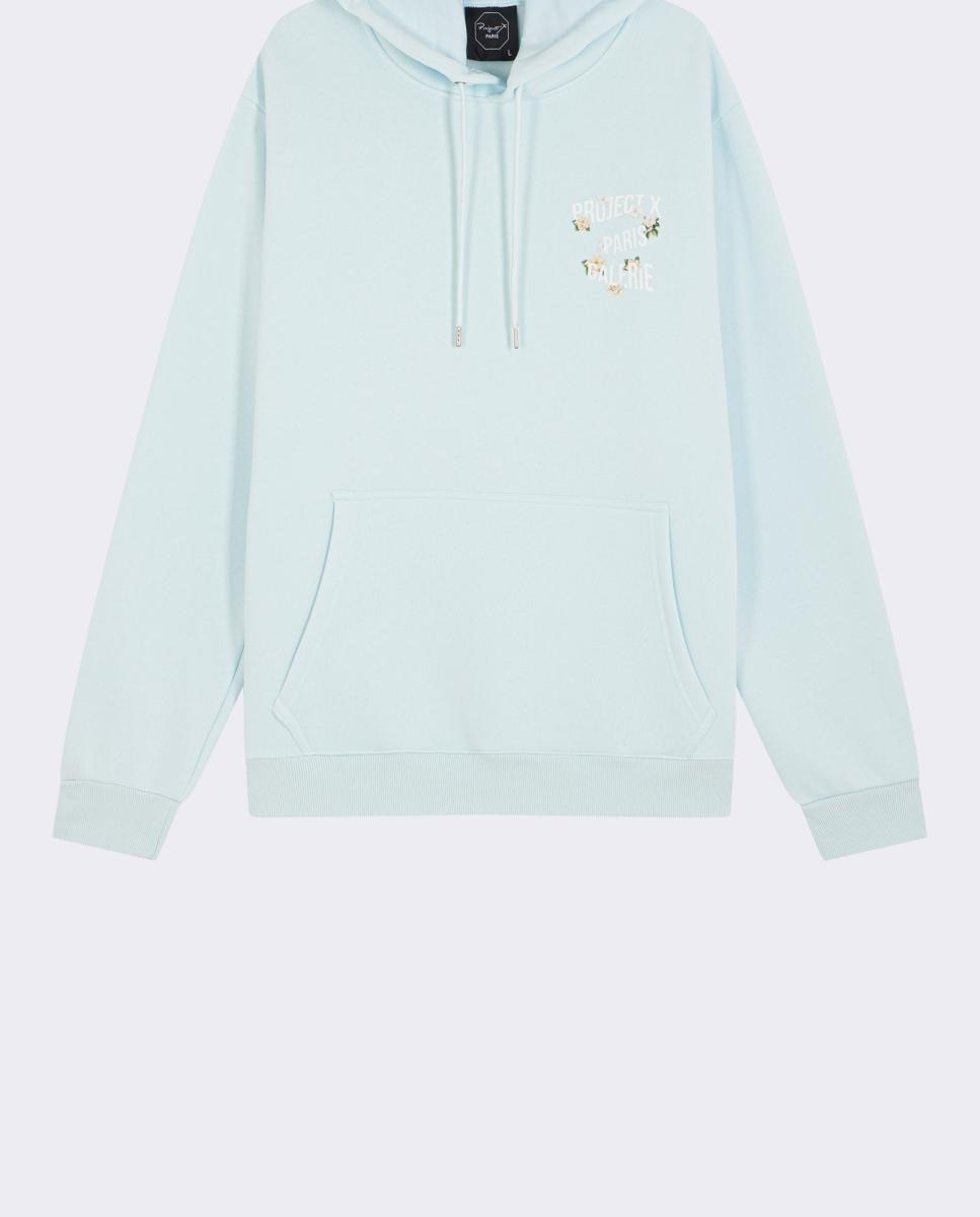 Imagen 0 de Sudadera de hombre con capucha floral