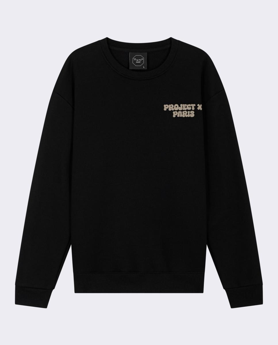 Imagen 0 de Sudadera de cuello redondo con estampado de cañón