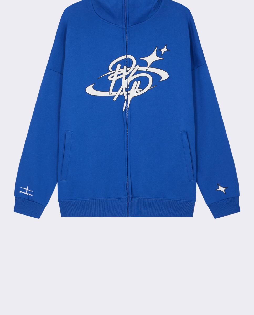 Imagen 0 de Sudadera de hombre con capucha y cremallera en colaboración con Kalash