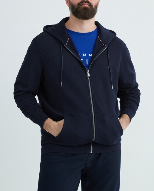 Imagen 0 de Sudadera con capucha y cremallera tallas grandes
