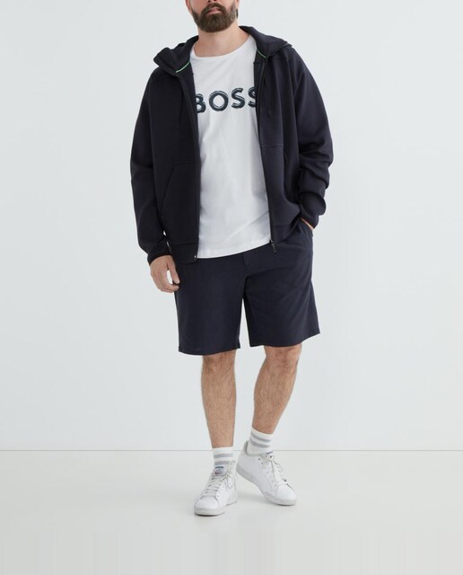 Imagen 0 de Sudadera de hombre con capucha en algodón tallas grandes