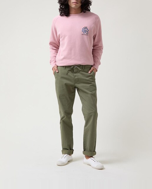 Imagen 0 de Pantalón de hombre jogger de tejido fino