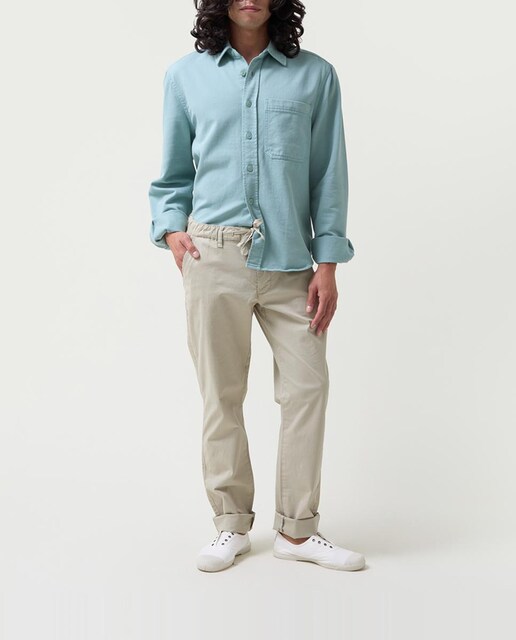 Imagen 0 de Pantalón de hombre jogger de tejido fino
