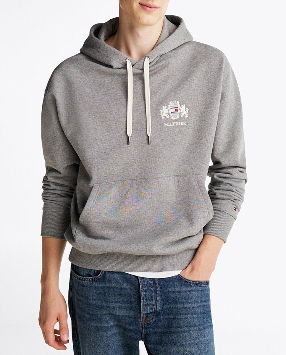 Imagen 0 de Sudadera con capucha y bolsillo frontal de hombre