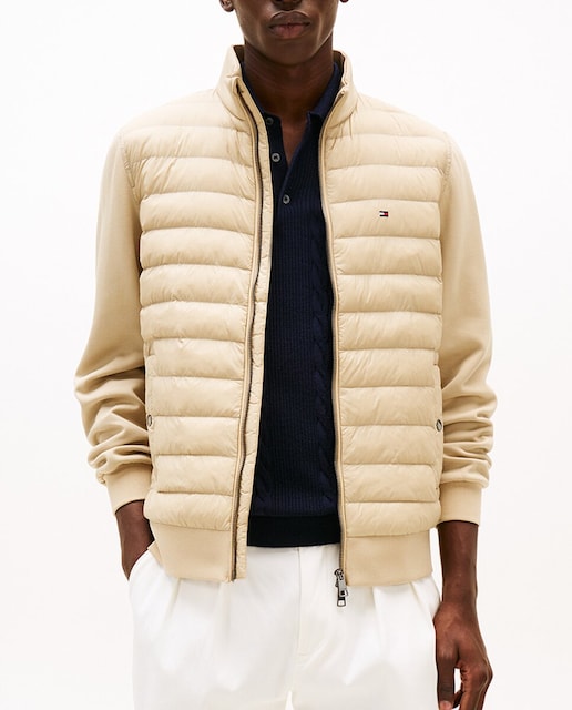 Imagen 0 de Mixed media con cuerpo acolchado y cierre de cremallera de hombre