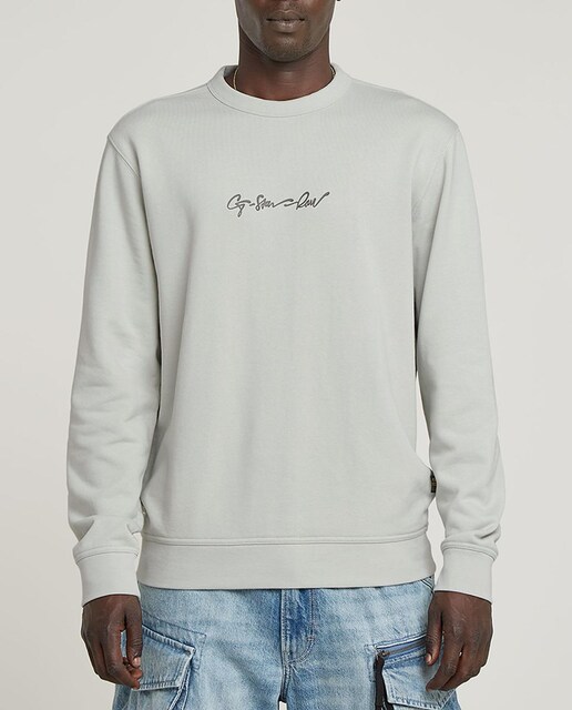 Imagen 0 de Sudadera G-Script Logo de hombre