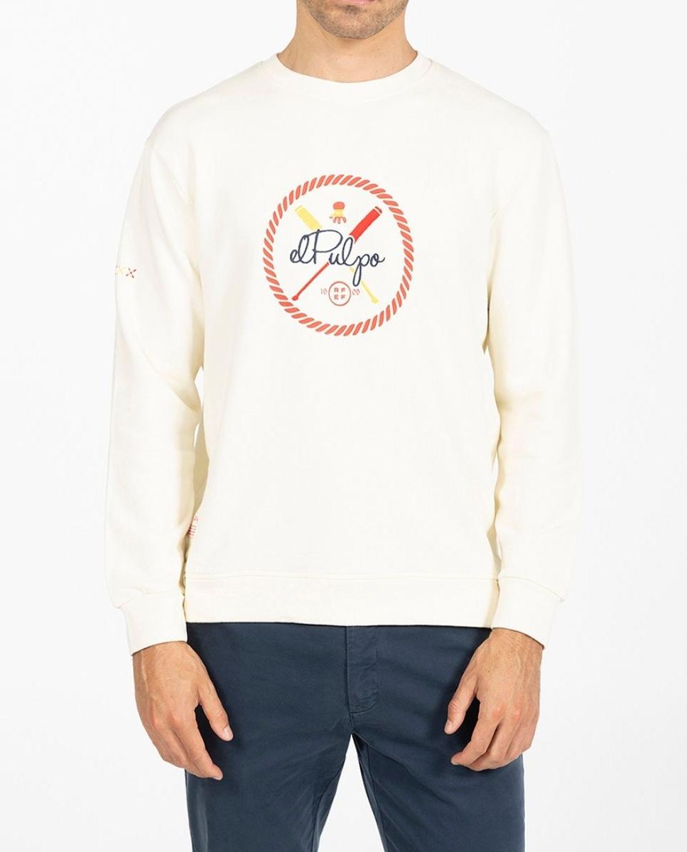 Imagen 0 de Sudadera de hombre cuello redondo remos rfef